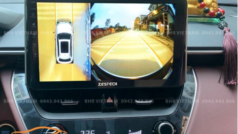 Màn hình DVD Android liền camera 360 xe Toyota Corolla Cross 2020 - nay | Zestech Z800 Pro+